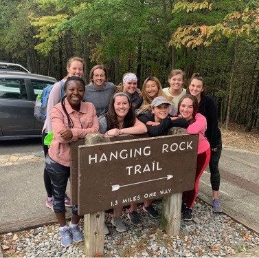 womens group hike